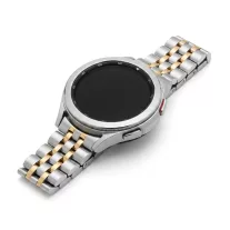   MYBANDZ Pearlmaster láncszemes fém óraszíj - ezüst-arany/ 22mm