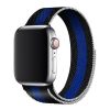 Apple Watch milánói fém óraszíj /fekete-kék/ 42/44/45/49 mm