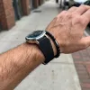 MYBANDZ Szilikon óraszíj /fekete/ / 22mm