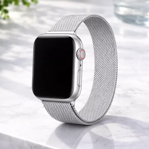 Apple Watch milánói fém óraszíj /ezüst/ 40/41 és 42mm