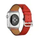 Apple Watch bőróraszíj /piros/ 40/41 és 42mm