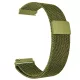 MYBANDZ Milánói fém óraszíj /khaki-zöld/ 22mm