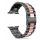 Apple Watch klasszikus fém óraszíj /fekete-pinkarany/ 38/40/41 mm