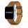 Apple Watch bőróraszíj /barna/ 44/45/46/49 mm