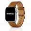 Apple Watch bőróraszíj /barna/ 44/45/46/49 mm