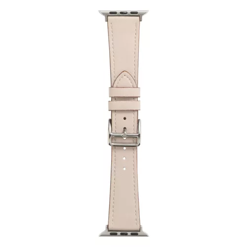 Apple Watch bőróraszíj /fehér/ 44/45/46/49 mm