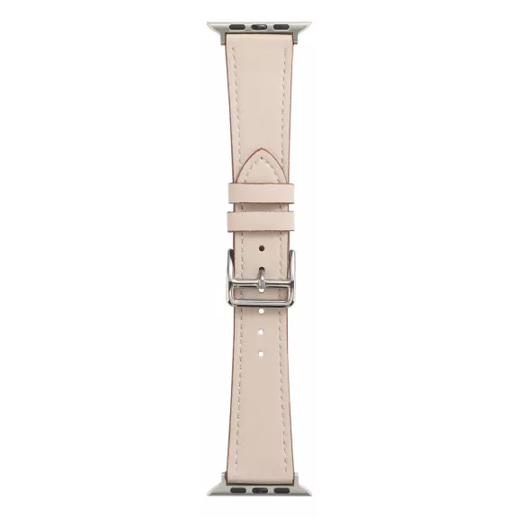 Apple Watch bőróraszíj /fehér/ 44/45/46/49 mm