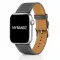 Apple Watch bőróraszíj /szürke/ 44/45/46/49 mm