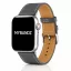 Apple Watch bőróraszíj /szürke/ 44/45/46/49 mm