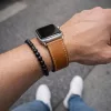 Apple Watch bőróraszíj /barna/ 44/45/46/49 mm