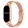 Xiaomi Smart Band 8/9/10-Klasszikus fém óraszíj/rosegold