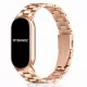 Xiaomi Smart Band 8/9/10-Klasszikus fém óraszíj/rosegold