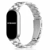 Xiaomi Smart Band 8/9/10-Klasszikus fém óraszíj/ezüst