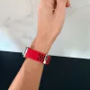 Xiaomi Smart Band 8/9/10-Lélegző szilikon óraszíj/piros-fekete