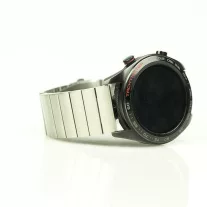 MYBANDZ Nagy láncszemes fém óraszíj / ezüst / 22mm