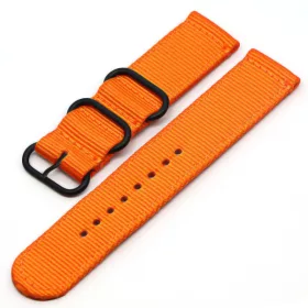 MYBANDZ Szövet óraszíj /narancs/ 18mm
