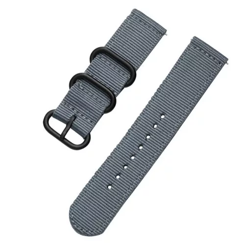 MYBANDZ Szövet óraszíj /szürke/ 18mm