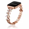 Apple Watch Crystal Bloom láncszemes fém óraszíj /rosegold/ 40/41/42mm
