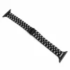 Apple Watch Jubilee láncszemes vékony fém óraszíj /fekete/ 40/41/42mm