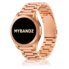 MYBANDZ Klasszikus fém óraszíj rés nélkül - rosegold/ 20mm