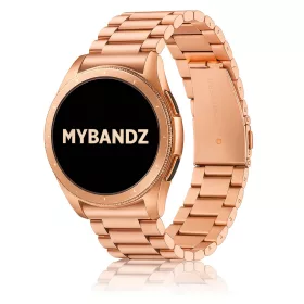   MYBANDZ Klasszikus fém óraszíj rés nélkül - rosegold/ 20mm