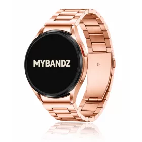   MYBANDZ Klasszikus fém óraszíj rés nélkül - rosegold Samsung Galaxy Watch 4-5-6-7