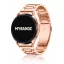 MYBANDZ Klasszikus fém óraszíj rés nélkül - rosegold Samsung Galaxy Watch 4-5-6-7