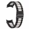 MYBANDZ Klasszikus fém óraszíj rés nélkül - fekete-ezüst Samsung Galaxy Watch 4-5-6-7