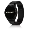 MYBANDZ Klasszikus fém óraszíj rés nélkül - fekete Samsung Galaxy Watch 4-5-6-7