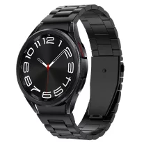   MYBANDZ Klasszikus fém óraszíj rés nélkül - fekete Samsung Galaxy Watch 4-5-6-7