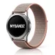 MYBANDZ Tépőzáras rugalmas szövet óraszíj - pink-homok/ 22mm