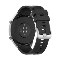 MYBANDZ Sportos szilikon óraszíj - fekete/ 22mm