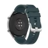 MYBANDZ Sportos szilikon óraszíj - zöldeskék/ 22mm