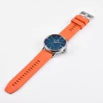 MYBANDZ Sportos szilikon óraszíj - narancs/ 22mm