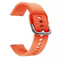 MYBANDZ Szilikon óraszíj fém csattal /piros// 20mm