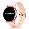 MYBANDZ Szilikon óraszíj fém csattal /púder/ / 20mm