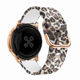   MYBANDZ Szilikon óraszíj rosegold csattal /párducmintás/ / 20mm
