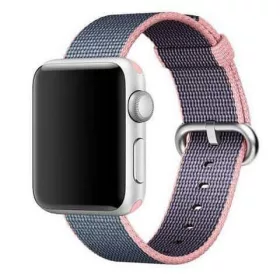 Apple Watch szövet óraszíj /rózsaszín/ 44/45/46/49 mm