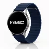 MYBANDZ Mágneses loop bőróraszíj /sötétkék/ / 20mm