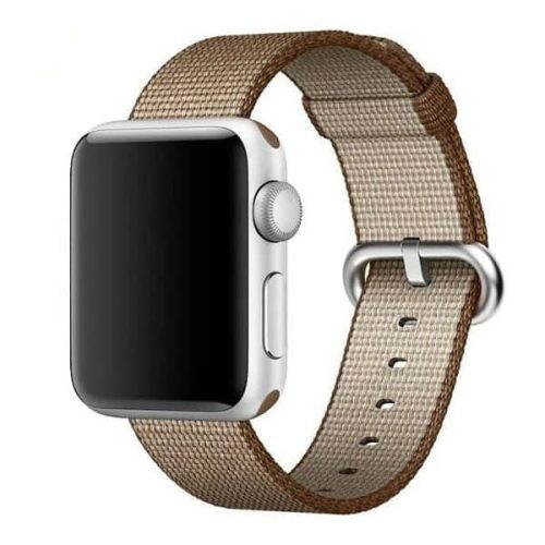 Apple Watch szövet óraszíj /kávébarna/ 42/44/45/49 mm
