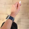 Apple Watch rugalmas szövet óraszíj /kékesfekete/ 40/41 és 42mm