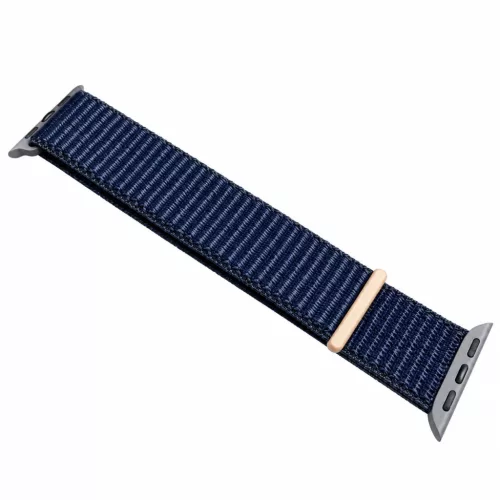 Apple Watch rugalmas szövet óraszíj /kékesfekete/ 40/41 és 42mm