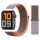 Apple Watch rugalmas szövet óraszíj /szürke-narancs/ 42/44/45/49 mm