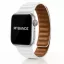 Apple Watch két részes mágneses bőróraszíj /fehér/40/41 és 42mm