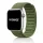 Apple Watch két részes mágneses szövet pánt /zöld/ 40/41/42 mm