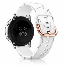   MYBANDZ Mintás szilikon óraszíj fém csattal /márvány/ 22mm