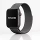 Apple Watch milánói fém óraszíj /antracitszürke/ 44/45/46/49 mm