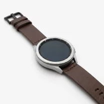 MYBANDZ Olasz prémium bőróraszíj / barna / 22mm