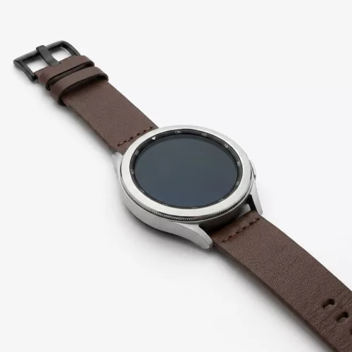 MYBANDZ Olasz prémium bőróraszíj / barna / 22mm