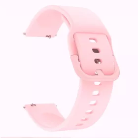   MYBANDZ Szilikon óraszíj fém csattal /baba-rózsaszín/ 20mm